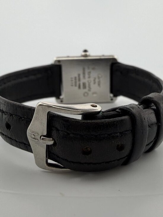 Cartier Must Tank Vermeil Quartz Watch Sterling Silver Large Model Vintage 1990s main image 6